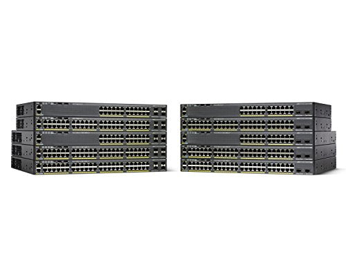 Cisco Catalyst 2960X-24PD-L - Switch - Managed - 24 x 10/100/1000 (PoE+) + 2 x 10 Gigabit SFP+ - desktop, rack-mountable - PoE+ (370 W) - refurbished