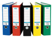 Best Value Elba A4 Lever Arch File, Coloured Paper On Board, 80 mm Spine, Assorted, Pack of 10