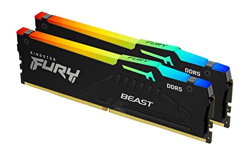 32GB 4800 DDR5 DIMM Kit2 FURY Beast RGB