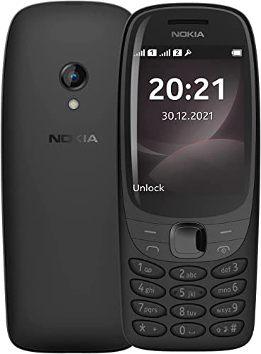 Nokia 6310 2G 2.8 Inch Dual SIM 8MB 16MB Phone Black