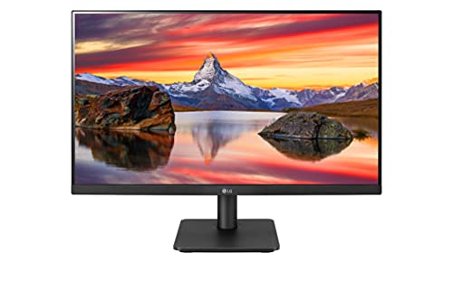 LG Electronics 24MP400 Monitor - 23.8-inch Full HD 1920x1080, IPS, 3-Side Virtually Borderless Design, AMD FreeSync