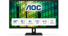 AOC Essential Line Q32E2N 31.5 Inch 2560 x 1440 QHD 75Hz 4ms IPS Async MM HDMI DP LED Monitor Black