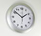 Best Value Acctim 'Cadiz' Silver Radio Controlled Wall Clock