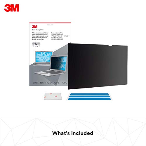 3M Privacy Filter for 17" Laptops 16:10 with COMPLY - Notebook privacy filter - 17" wide - black