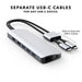 Hyper VIPER 10-in-2 USB-C Hub Silver