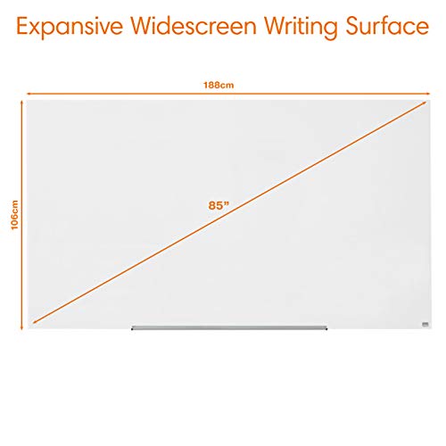 Nobo Impressionpro Glass Mag Whiteboard 1900X1000Mm White Dd