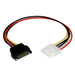 StarTech 12in SATA to Molex LP4 Power Adapter