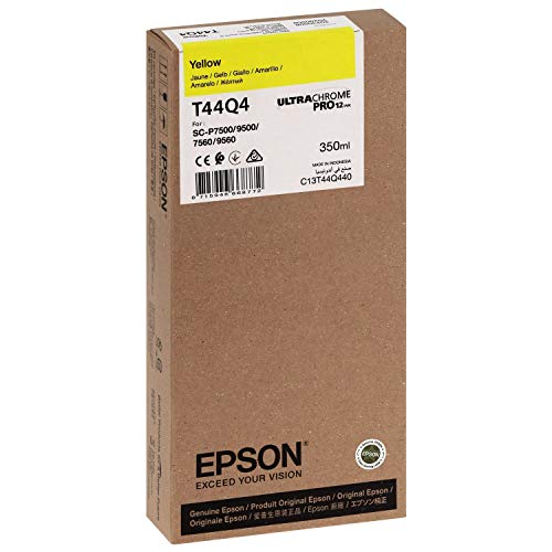 Epson T44Q4 - 350 ml - yellow - original - ink cartridge - for SureColor P7560, P9560, SC-P7500, SC-P7500 Spectro, SC-P9500, SC-P9500 Spectro