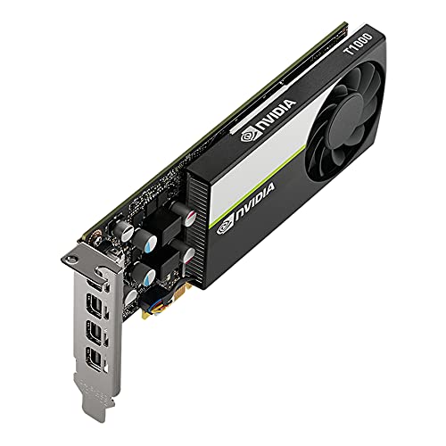 NVIDIA T1000 - Graphics card - T1000 - 4 GB GDDR6 - PCIe 3.0 x16 low profile - 4 x Mini DisplayPort