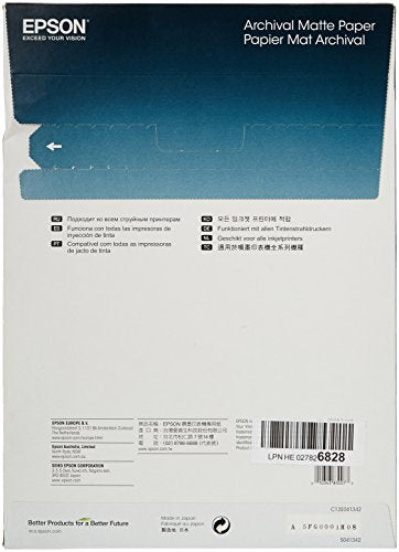 Epson Archival Matte Paper - Matte paper - A4 (210 x 297 mm) - 192 g/m2 - 50 sheet(s)