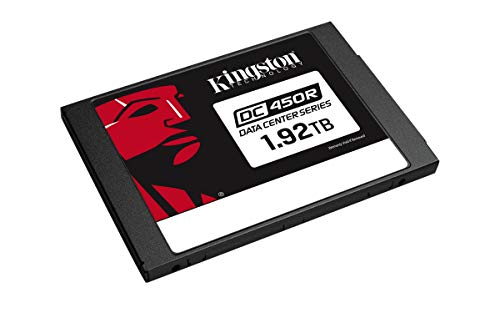 Kingston Data Center DC450R - Solid state drive - encrypted - 1.92 TB - internal - 2.5" - SATA 6Gb/s - 256-bit AES - Self-Encrypting Drive (SED)