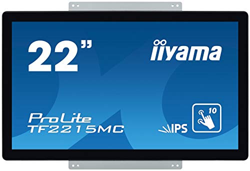 iiyama ProLite TF2215MC-B2 - LED monitor - 22" (21.5" viewable) - open frame - touchscreen - 1920 x 1080 Full HD (1080p) @ 60 Hz - IPS - 350 cd/m - 1000:1 - 14 ms - HDMI, VGA, DisplayPort - black