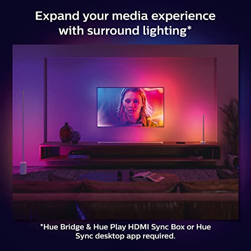 Philips Hue White and Color Ambiance Compact Gradient Play - Light bar - LED - tube - black