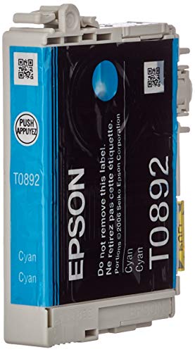 Epson T0892 - 3.5 ml - cyan - original - blister - ink cartridge - for Stylus S21, SX105, SX110, SX115, SX210, SX215, SX400, SX410, SX415, Stylus Office BX300