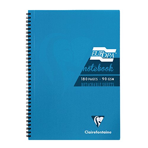 Best Value ExaClair 5802Z Europa A4 Sidebound Notebook Turquoise PK5 :: (Office & Stationery > Notebooks & Pads)