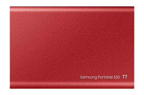 500Gb T7 Usb3.2C Portable Red Ext Ssd