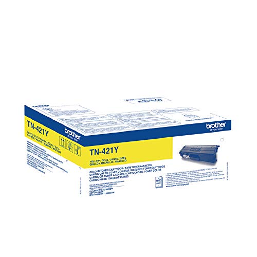 Brother TN421Y - Yellow - original - toner cartridge - for Brother DCP-L8410, HL-L8260, HL-L8360, MFC-L8690, MFC-L8900