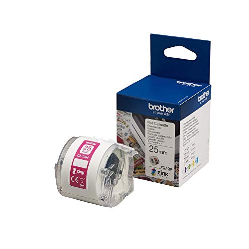 Brother CZ-1004 - Roll (2.54 cm x 5 m) 1 roll(s) continuous labels - for Brother VC-500W