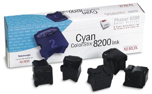 Xerox ColorStix - Solid inks - 5 x cyan - 7000 pages