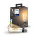 Philips Hue - LED filament light bulb - shape: ST72 - B22 - 7 W (equivalent 40 W) - class A+ - soft white light - transparent