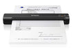 Epson WorkForce ES-50 - Sheetfed scanner - Contact Image Sensor (CIS) - A4 - 600 dpi x 600 dpi - up to 300 scans per day - USB 2.0