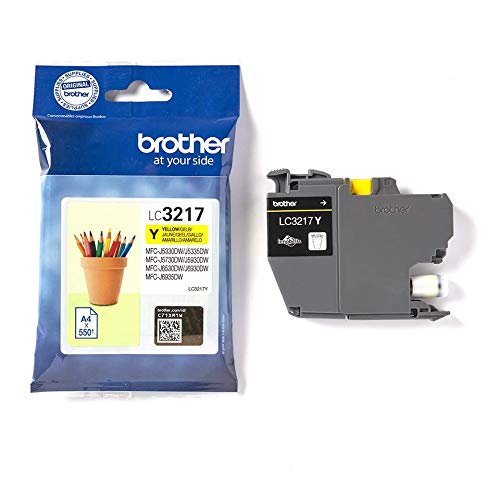 Brother LC3217Y - Yellow - original - ink cartridge - for INKvestment Business Smart Plus MFC-J5930, INKvestment Business Smart Pro MFC-J6935