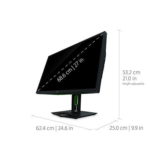 XG2703-GS LED monitor - 27" - 2560 x 1440 - IPS - 350 cd/m2 - 1000:1 - 4 ms - HDMI, DisplayPort - speakers