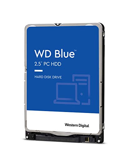 WD Blue WD5000LPCX - Hard drive - 500 GB - internal - 2.5" - SATA 6Gb/s - 5400 rpm - buffer: 16 MB