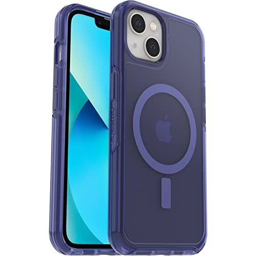 OtterBox Symmetry Plus Clear iPhone 13 Feelin Blue - translucent blue