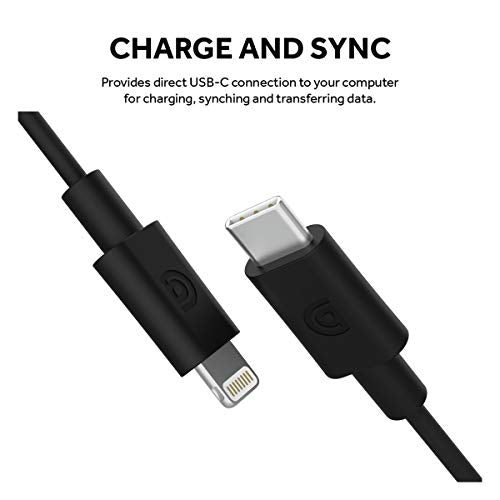 USB-C to Lightning Cable 4FT Black