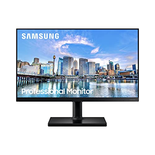 Samsung F24T450FZU - T45F Series - LED monitor - 24" - 1920 x 1080 Full HD (1080p) @ 75 Hz - IPS - 250 cd/mï¿½ - 1000:1 - 5 ms - 2xHDMI, DisplayPort - speakers - black