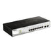 D-Link 10-port 10/100/1000 Gigabit PoE Smart Switch including 2 Combo 1000BaseT/SFP