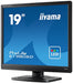 iiyama ProLite E1980D-B1 - LED monitor - 19" - 1280 x 1024 @ 60 Hz - TN - 250 cd/mï¿½ - 1000:1 - 5 ms - DVI, VGA - matte black