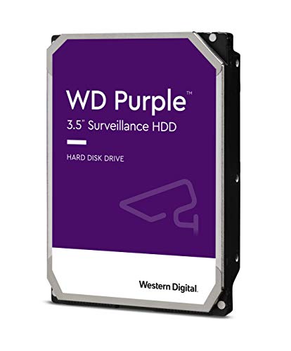 WD Purple Surveillance Hard Drive WD140PURZ - Hard drive - 14 TB - internal - 3.5" - SATA 6Gb/s - 7200 rpm - buffer: 512 MB