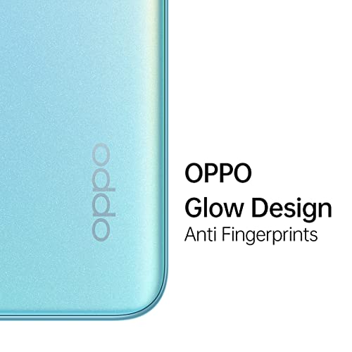 OPPO A76 6.56 Inch 4G Dual SIM Qualcomm Snapdragon 680 4GB 128GB 5000 mAh Glowing Blue Smartphone