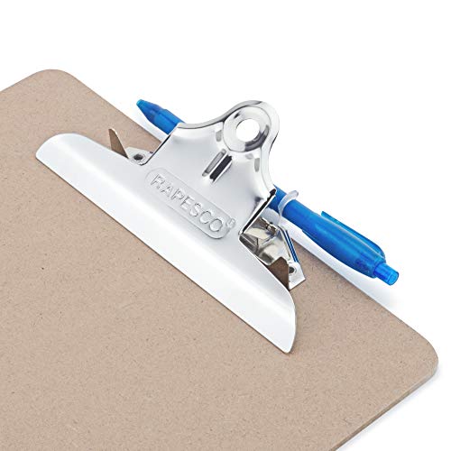 Rapesco VHBCB003 Clipboard - Hardboard, A4 / Foolscap,Brown