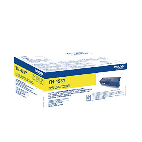 Brother TN423Y - Jumbo Yield - yellow - original - toner cartridge - for Brother DCP-L8410, HL-L8260, HL-L8360, MFC-L8690, MFC-L8900