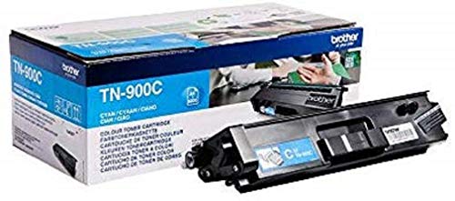 Brother TN900C - Cyan - original - toner cartridge - for Brother HL-L9200CDWT, HL-L9300CDWT, HL-L9300CDWTT, MFC-L9550CDW, MFC-L9550CDWT