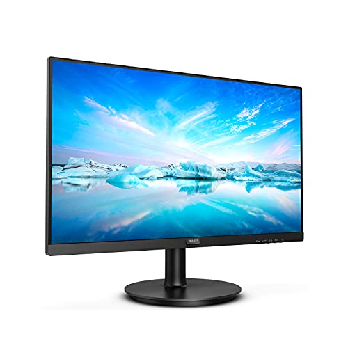 Philips V-line 220V8L5 - LED monitor - 22" (21.5" viewable) - 1920 x 1080 Full HD (1080p) @ 60 Hz - VA - 250 cd/m? - 3000:1 - 4 ms - DVI-D, VGA - textured black