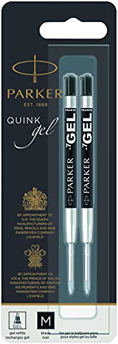 Parker Quink Gel Ink Refill Medium Black