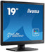 iiyama ProLite E1980D-B1 - LED monitor - 19" - 1280 x 1024 @ 60 Hz - TN - 250 cd/mï¿½ - 1000:1 - 5 ms - DVI, VGA - matte black