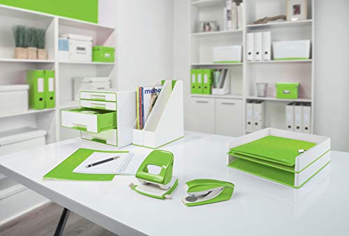 Leitz Mybox Tray Organiser Wow White Green Dd