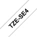 Brother TZe-SE4 - Tell-tale adhesive - black on white - Roll (1.8 cm x 8 m) 1 roll(s) security tape - for Brother PT-D600, P-Touch PT-1880, 70, E550, E800, P750, P900, P950, P-Touch EDGE PT-P750