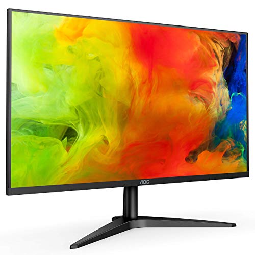 AOC 24B1H - LED monitor - 23.6" (23.6" viewable) - 1920 x 1080 Full HD (1080p) @ 60 Hz - VA - 250 cd/m - 3000:1 - 5 ms - HDMI, VGA - black