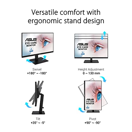 ASUS VA24DQSB Eye Care Monitor 23.8 inch