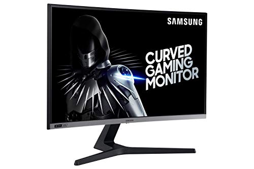 Samsung C27RG50FQR - CRG5 Series - LED monitor - curved - 27" - 1920 x 1080 Full HD (1080p) @ 240 Hz - VA - 300 cd/m? - 3000:1 - 4 ms - 2xHDMI, DisplayPort - dark grey/blue