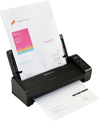 IRIS IRIScan Pro 5 - Document scanner - Contact Image Sensor (CIS) - Duplex - Legal - 600 dpi - up to 23 ppm (mono) / up to 17 ppm (colour) - ADF (20 pages) - up to 1000 scans per day - USB 2.0