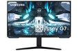 Samsung Odyssey G7 S28AG700NU - LED monitor - 28" (27.9" viewable) - 3840 x 2160 4K @ 144 Hz - IPS - 400 cd/m² - 1000:1 - DisplayHDR 400 - 1 ms - 2xHDMI, DisplayPort - black