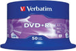 Best Value Verbatim 43550 4.7GB 16x DVD+R Matt Silver - 50 Pack Spindle