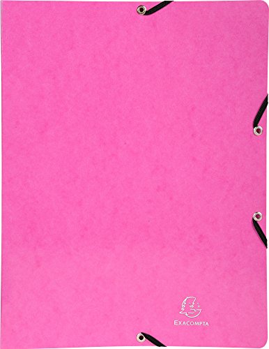 Best Value Exacompta Iderama Rings Binder, A4, 2 O-Rings, 20 mm Spine - Pink